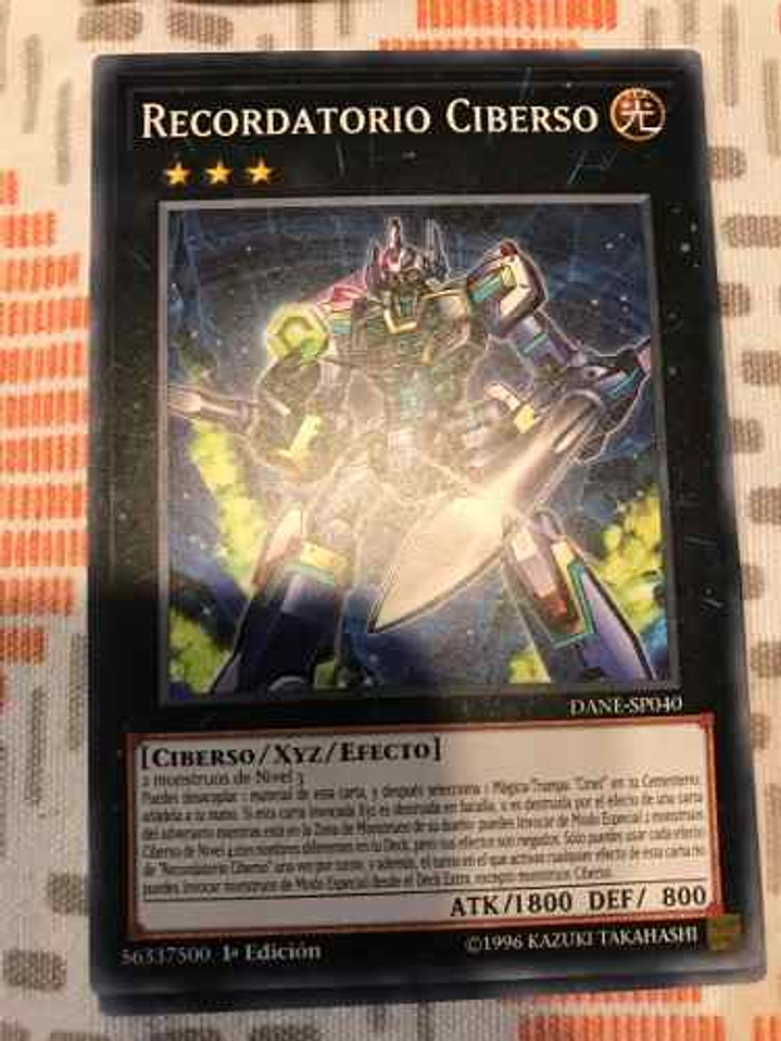 Cyberse Reminder - dane-en040 - Common 1st Edition 1