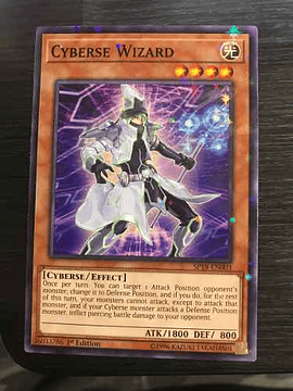 Cyberse Wizard - sp18-en003 - Starfoil Rare 1st Edition