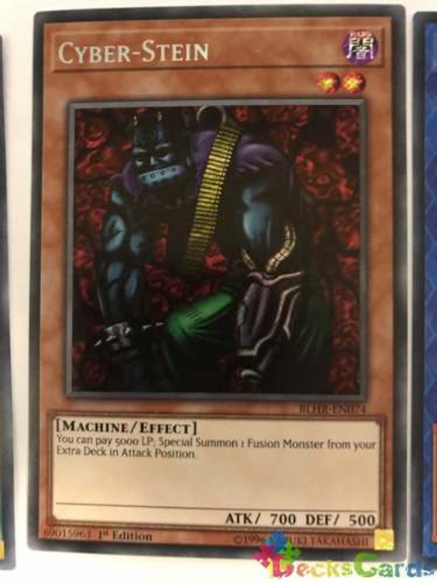 Cyber-stein - blhr-en074 - Secret Rare 1st Edition 1