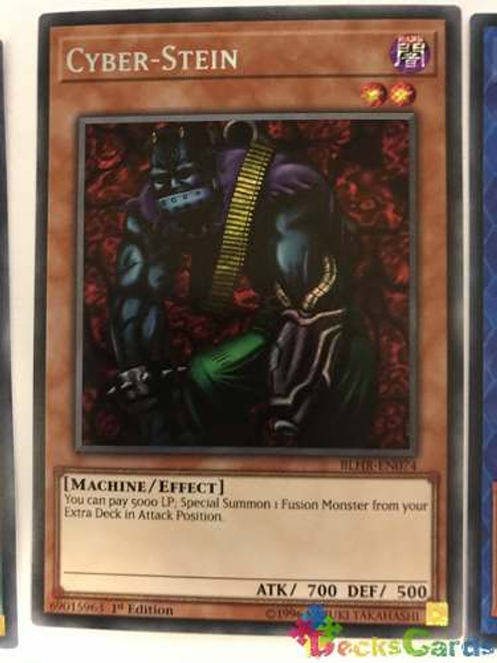 Cyber-stein - blhr-en074 - Secret Rare 1st Edition 1
