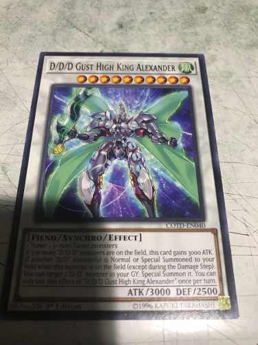 D/d/d Gust High King Alexander - cotd-en040 - Rare 1st Edition