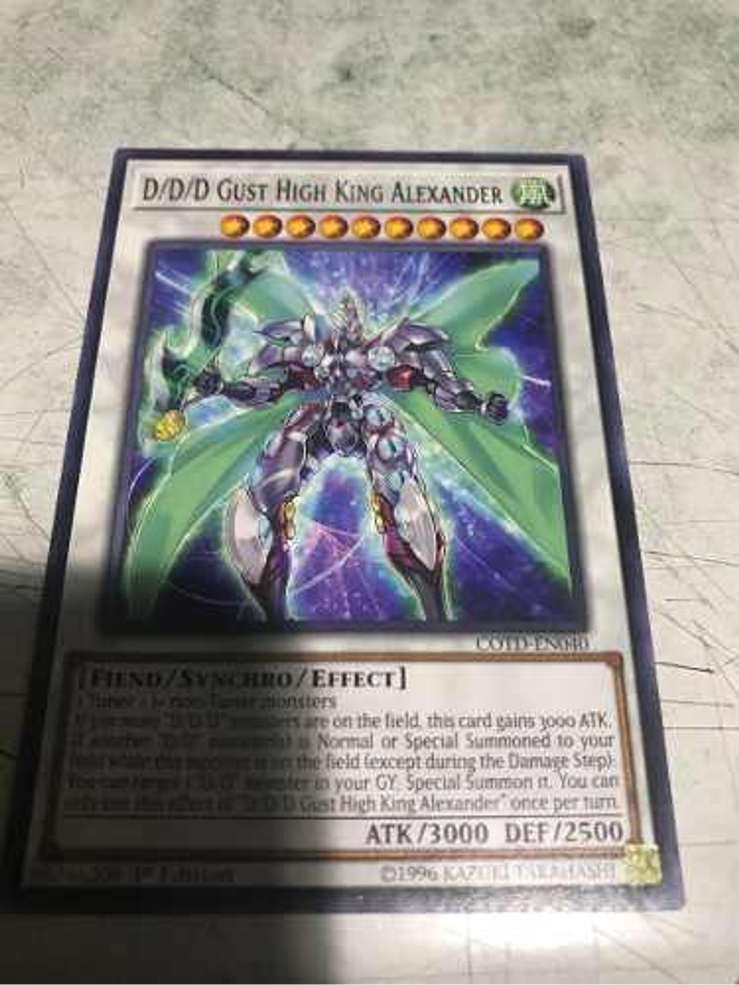 D/d/d Gust High King Alexander - cotd-en040 - Rare 1st Edition 1