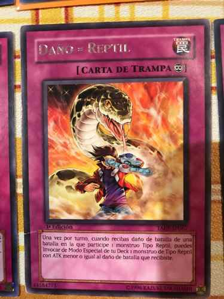 Damage = Reptile - taev-en067 - Rare 1st Edition 1