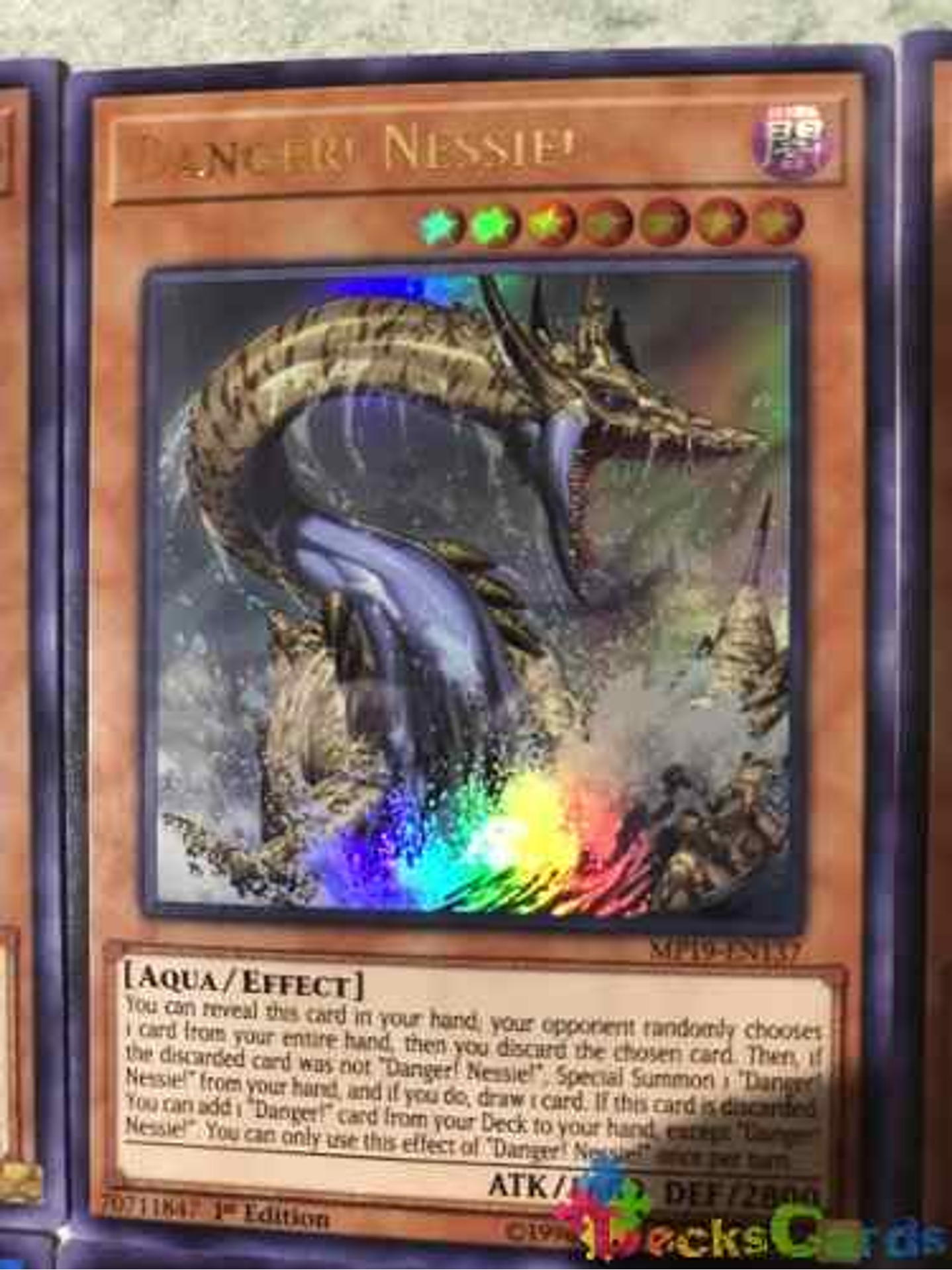 Danger! Nessie! - mp19-en137 - Ultra Rare 1st Edition 1