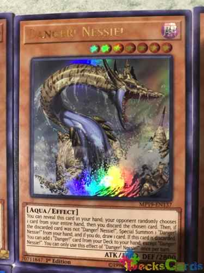 Danger! Nessie! - mp19-en137 - Ultra Rare 1st Edition 1