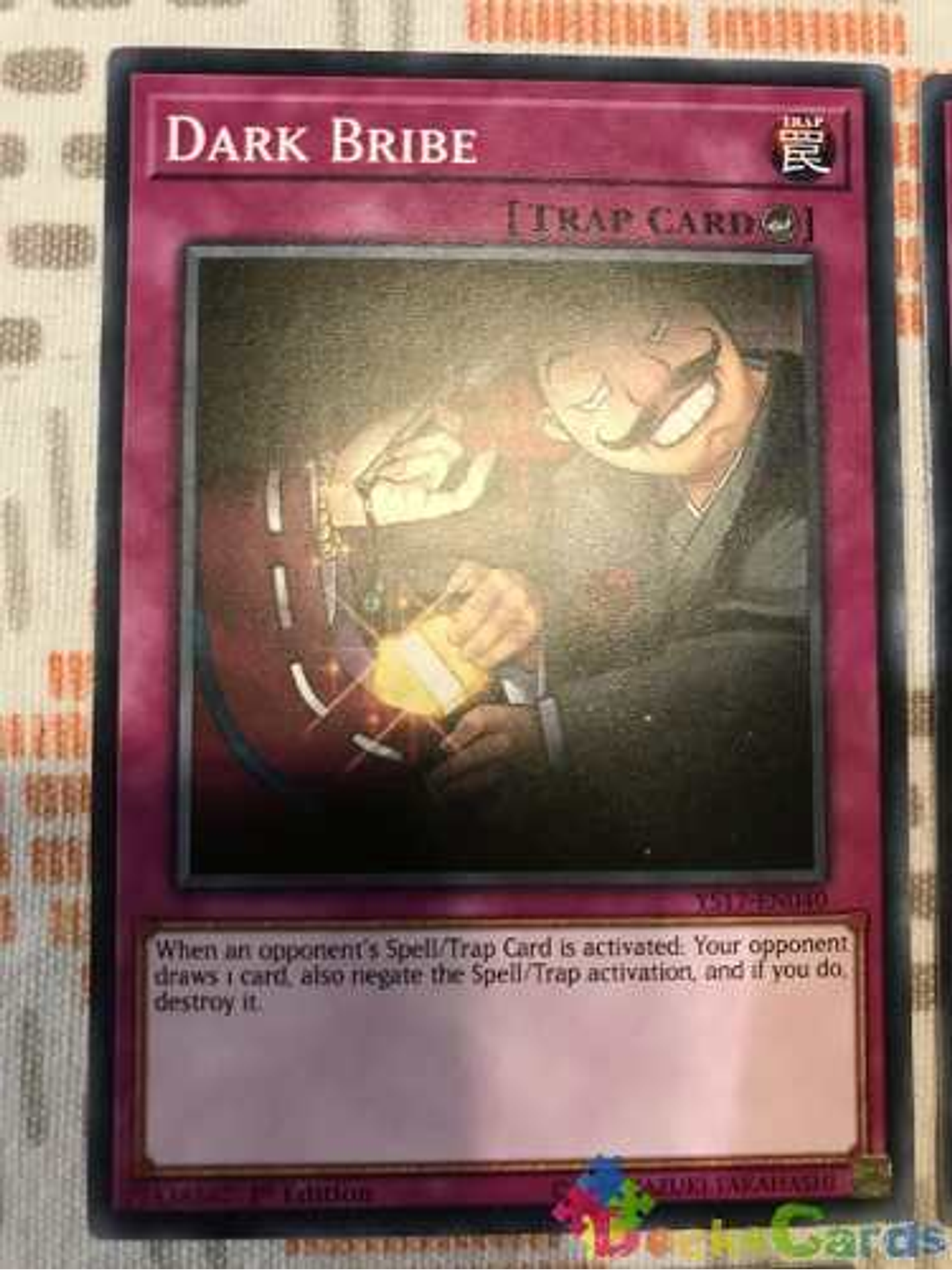 Dark Bribe - ys17-en040 - Common 1st Edition 1