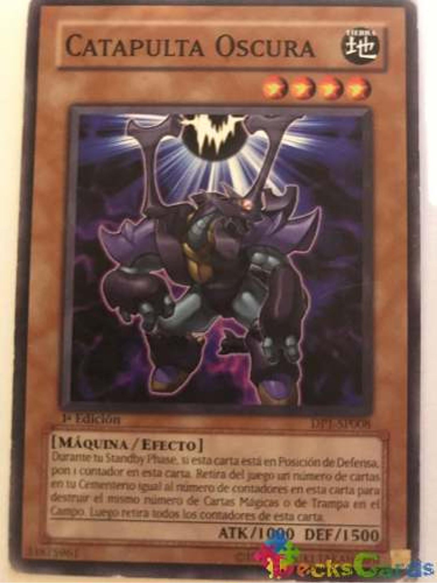 Dark Catapulter - dp1-en008 - Common 1st Edition 1