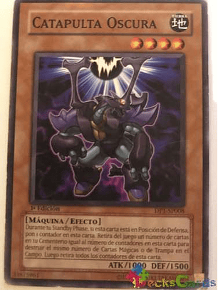 Dark Catapulter - dp1-en008 - Common 1st Edition
