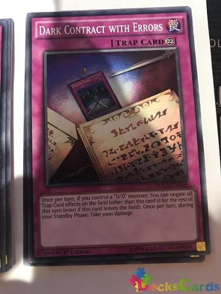 Dark Contract With Errors - docs-en069 - Common 1st Edition 1