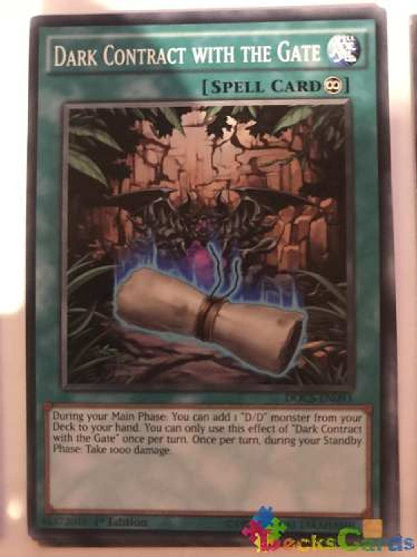 Dark Contract With The Gate - docs-en093 - Common 1st Editio 1