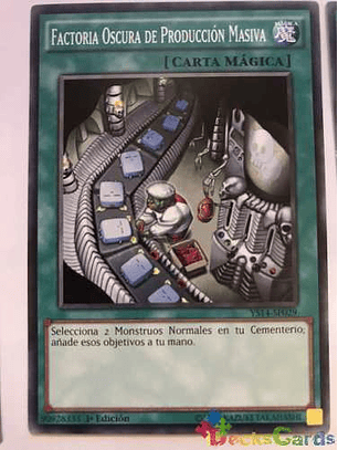 Dark Factory Of Mass Production - ys14-en029 - Common 1st Ed