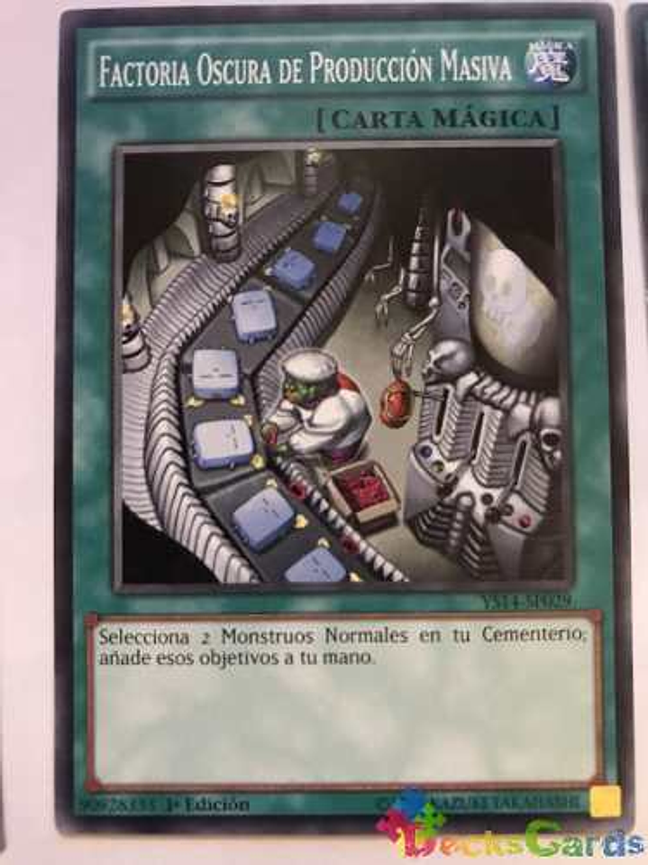 Dark Factory Of Mass Production - ys14-en029 - Common 1st Ed 1