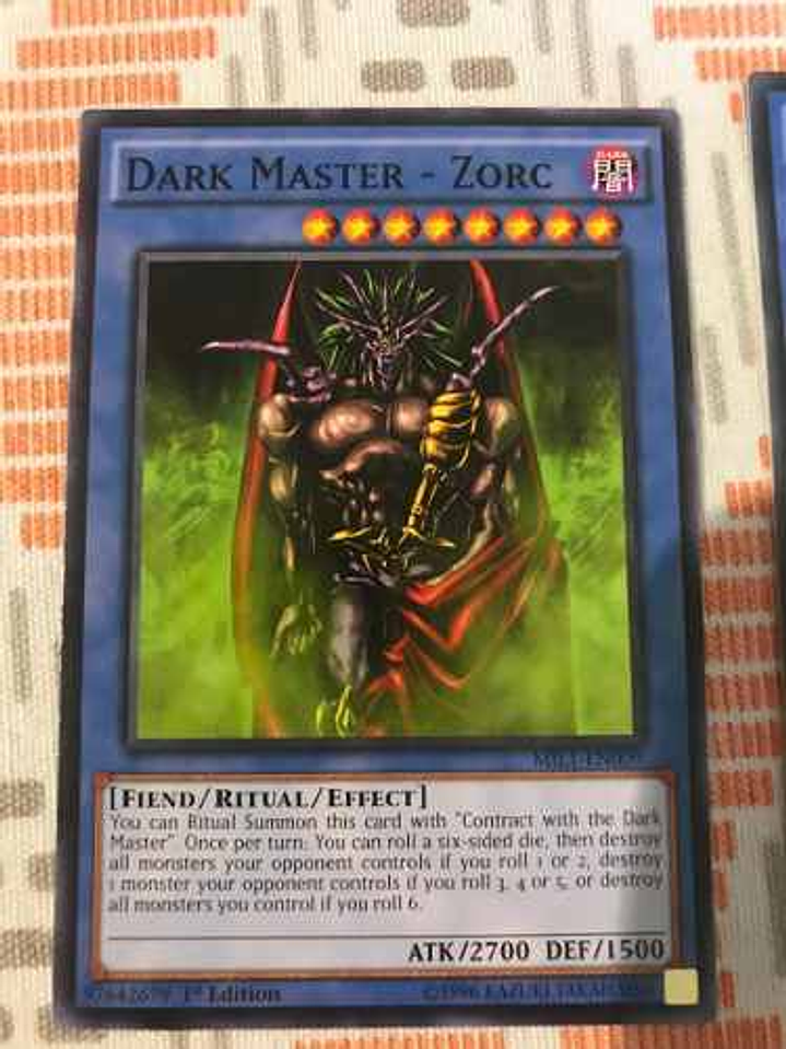 Dark Master - Zorc - mil1-en009 - Common 1st Edition 1