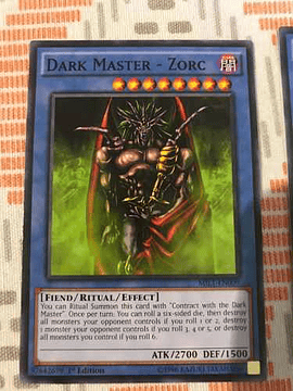 Dark Master - Zorc - mil1-en009 - Common 1st Edition