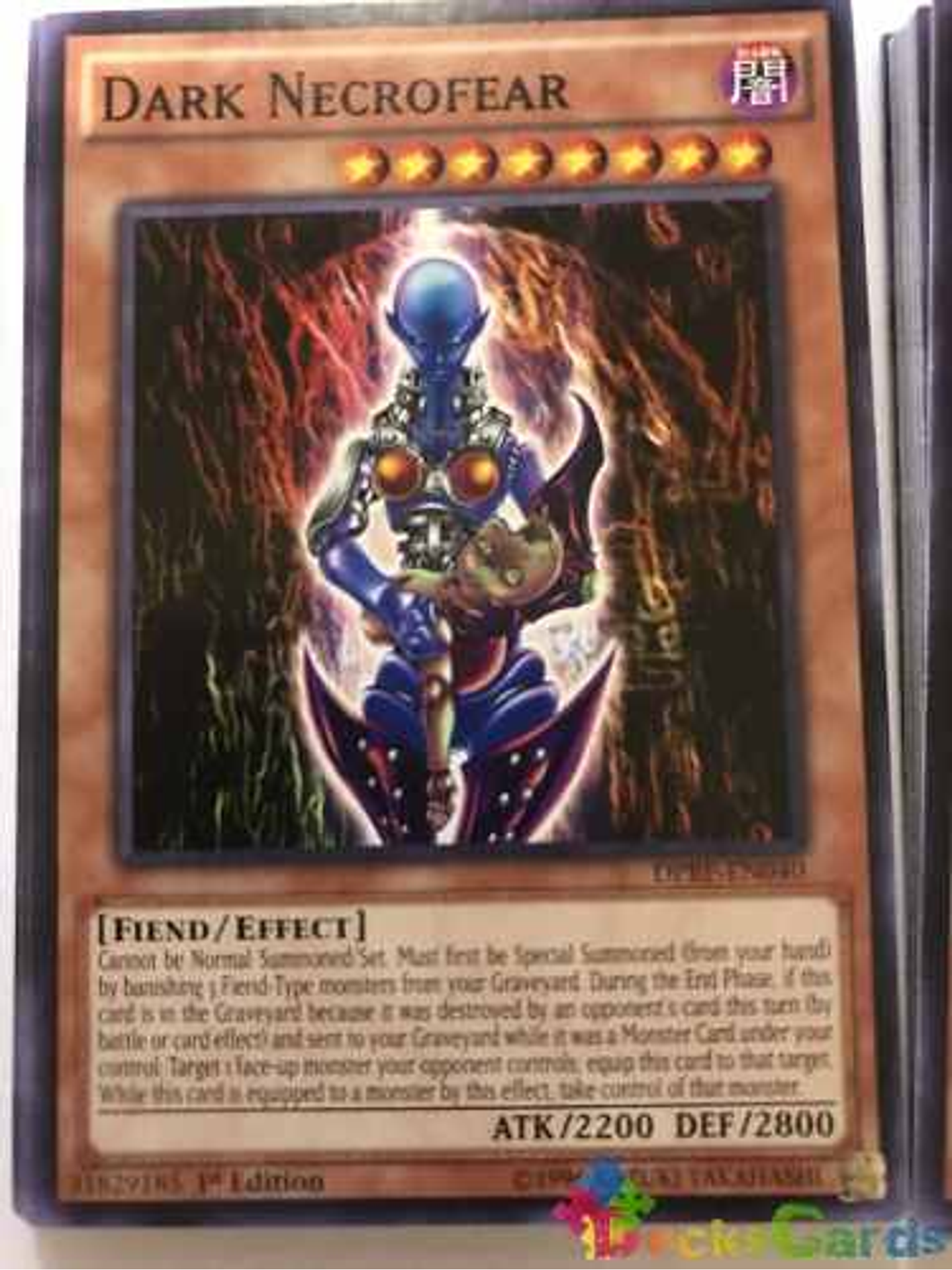 Dark Necrofear - dprp-en040 - Common 1st Edition 1