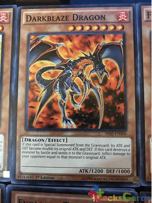 Darkblaze Dragon - sr02-en006 - Common 1st Edition