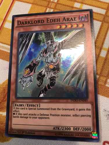 Darklord Edeh Arae - deso-en040 - Super Rare 1st Edition