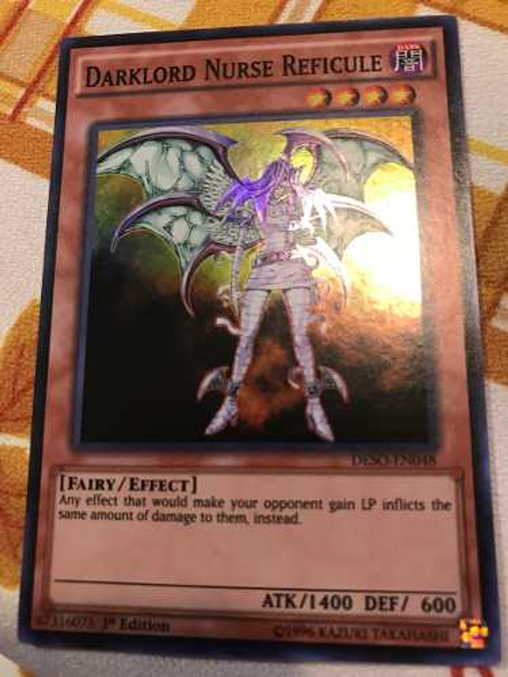 Darklord Nurse Reficule - deso-en048 - Super Rare 1st Editio 1