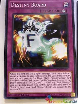 Destiny Board - dprp-en041 - Common 1st Edition