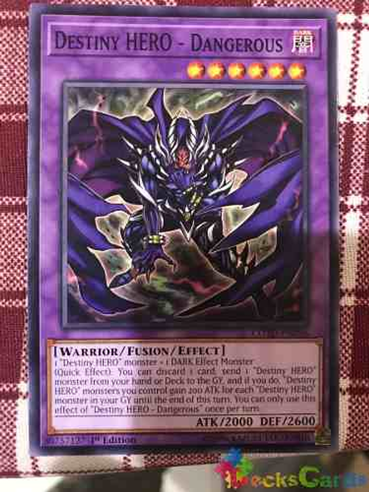 Destiny Hero - Dangerous - cotd-en096 - Common 1st Edition 1