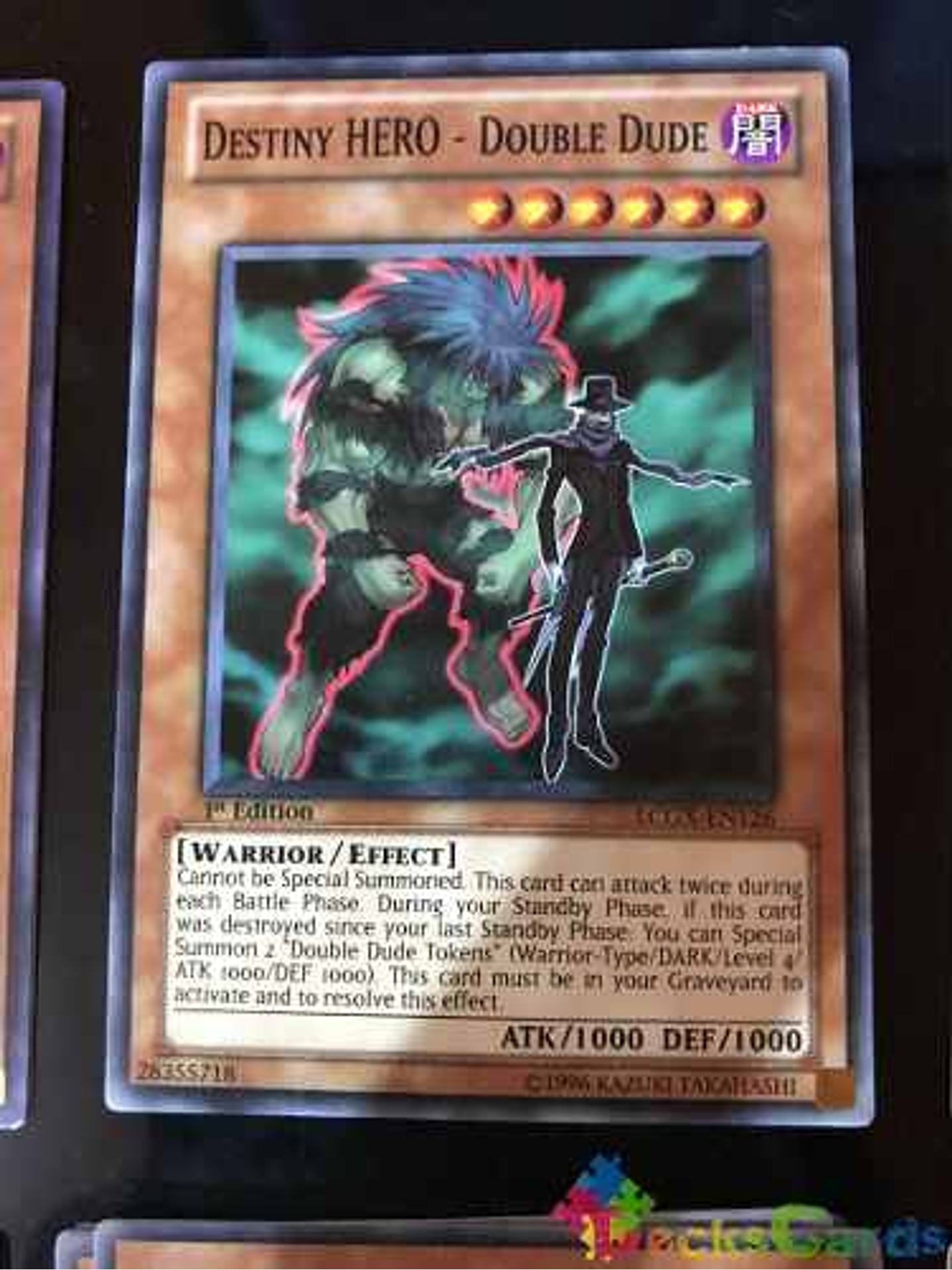 Destiny Hero - Double Dude - lcgx-en126 - Common 1st Edition 1