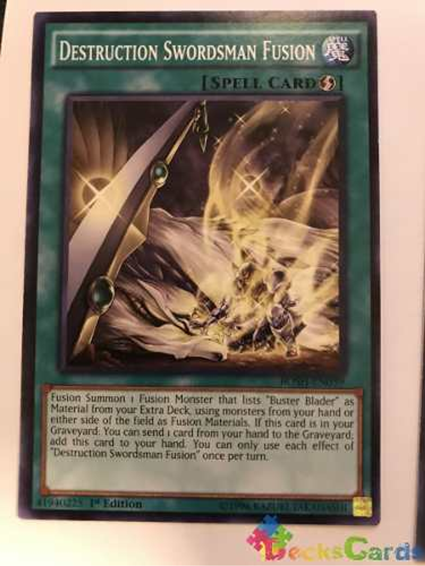 Destruction Swordsman Fusion - bosh-en059 - Common 1st Edition 1