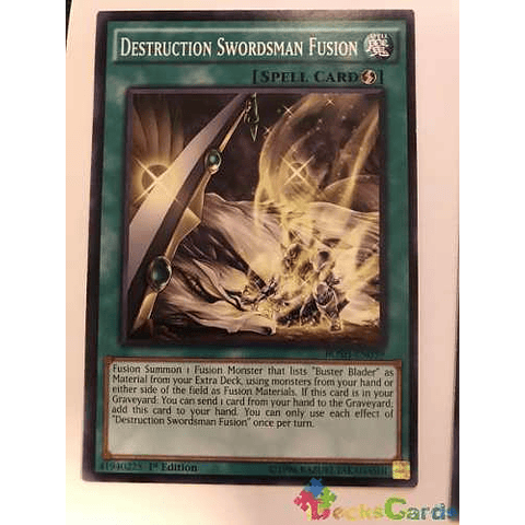 Destruction Swordsman Fusion - bosh-en059 - Common 1st Edition