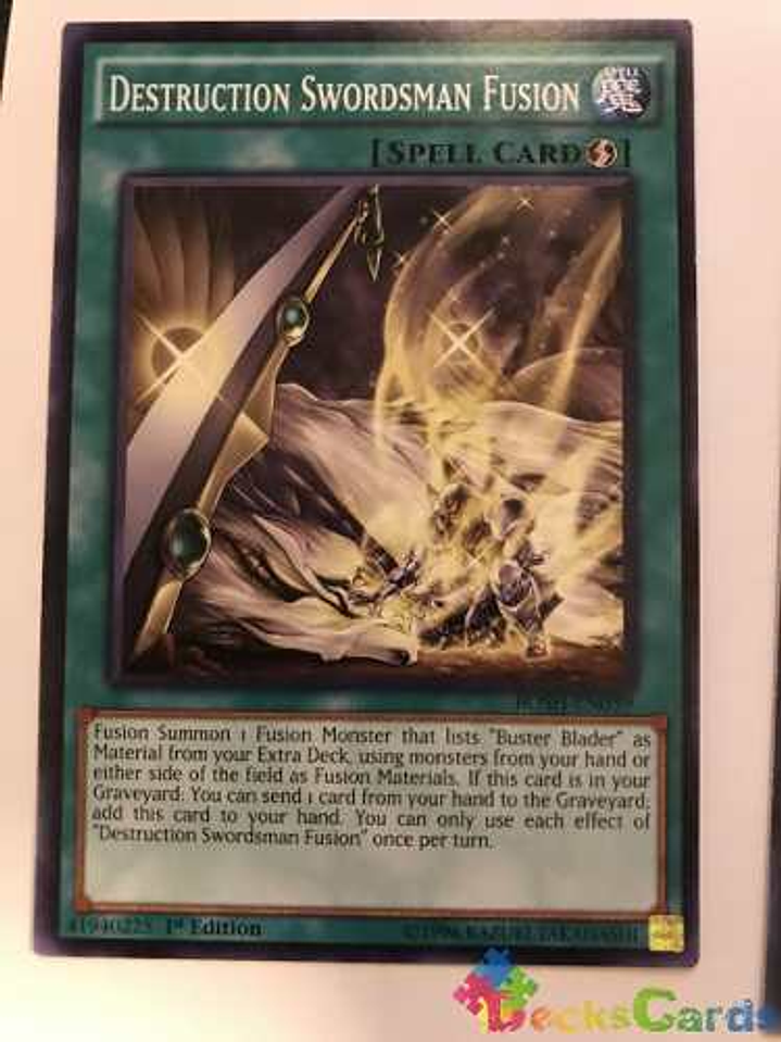 Destruction Swordsman Fusion - bosh-en059 - Common 1st Edition 1