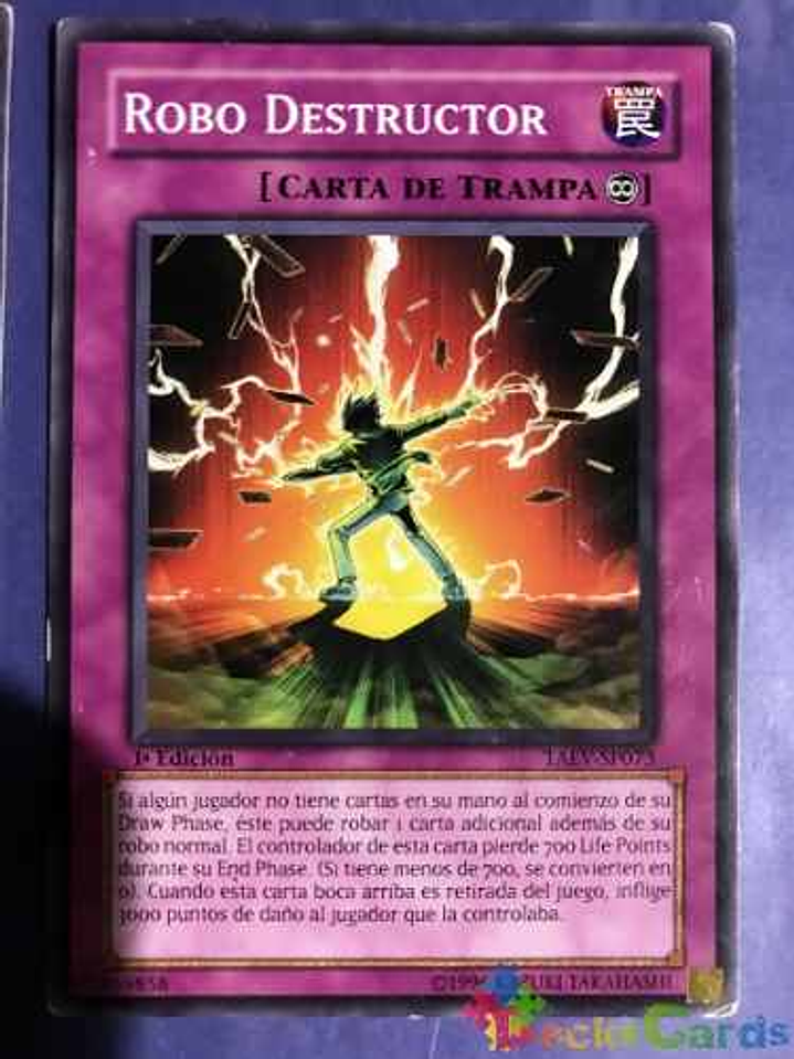 Destructive Draw - taev-en073 - Common 1st Edition 1