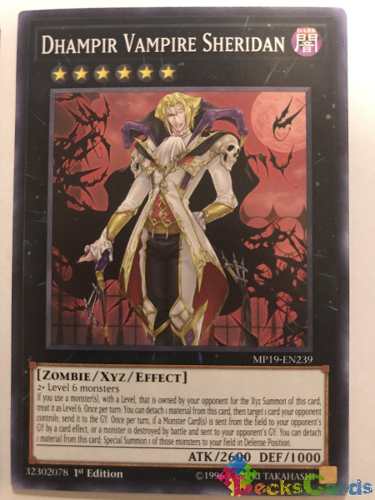 Dhampir Vampire Sheridan - mp19-en239 - Common 1st Edition