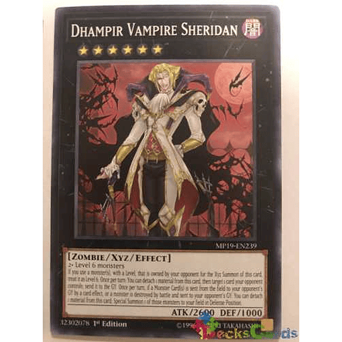 Dhampir Vampire Sheridan - mp19-en239 - Common 1st Edition