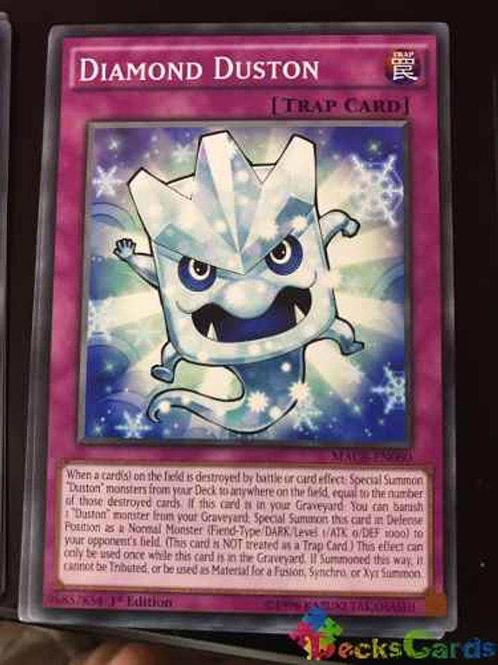 Diamond Duston - macr-en080 - Common 1st Edition 1