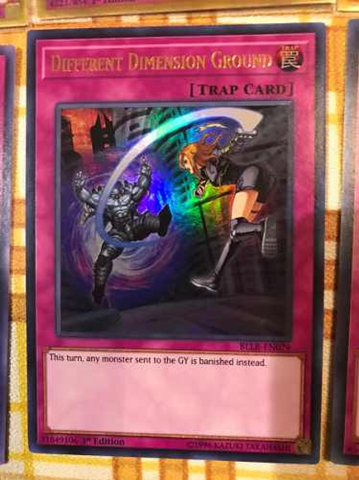 Different Dimension Ground - bllr-en079 - Ultra Rare 1st Edition 1