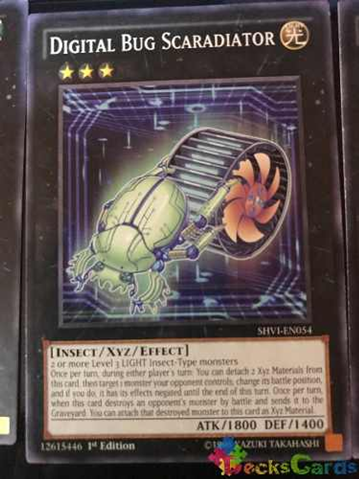 Digital Bug Scaradiator - shvi-en054 - Common 1st Edition 1