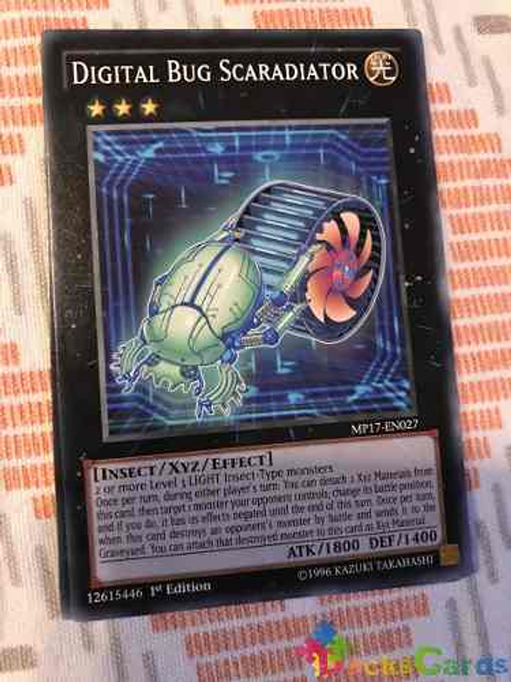 Digital Bug Scaradiator - mp17-en027 - Common 1st Edition 1