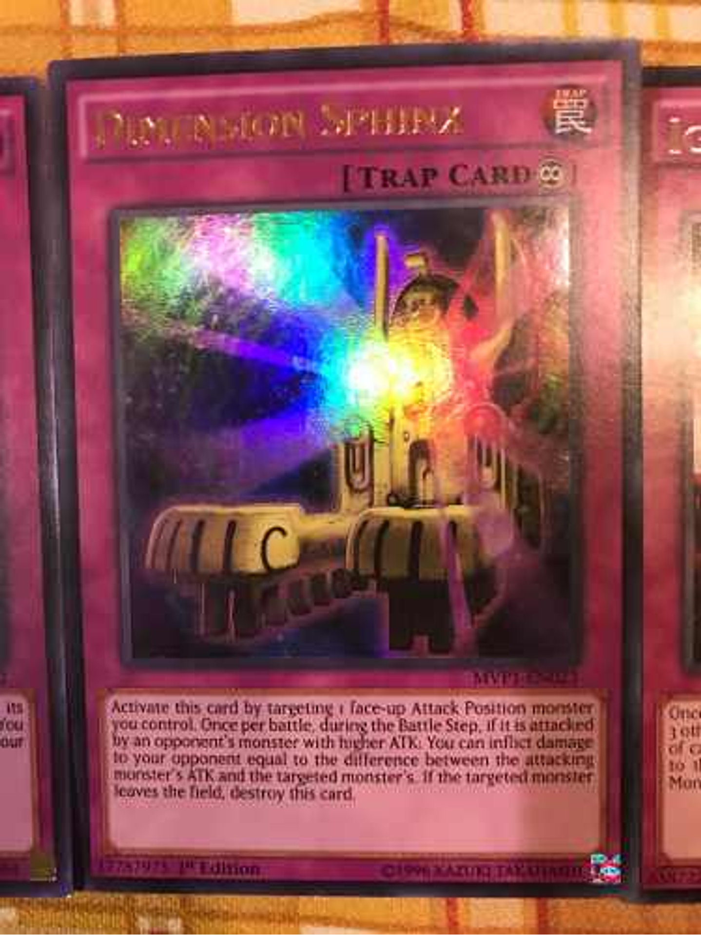 Dimension Sphinx - mvp1-en023 - Ultra Rare 1st Edition 1