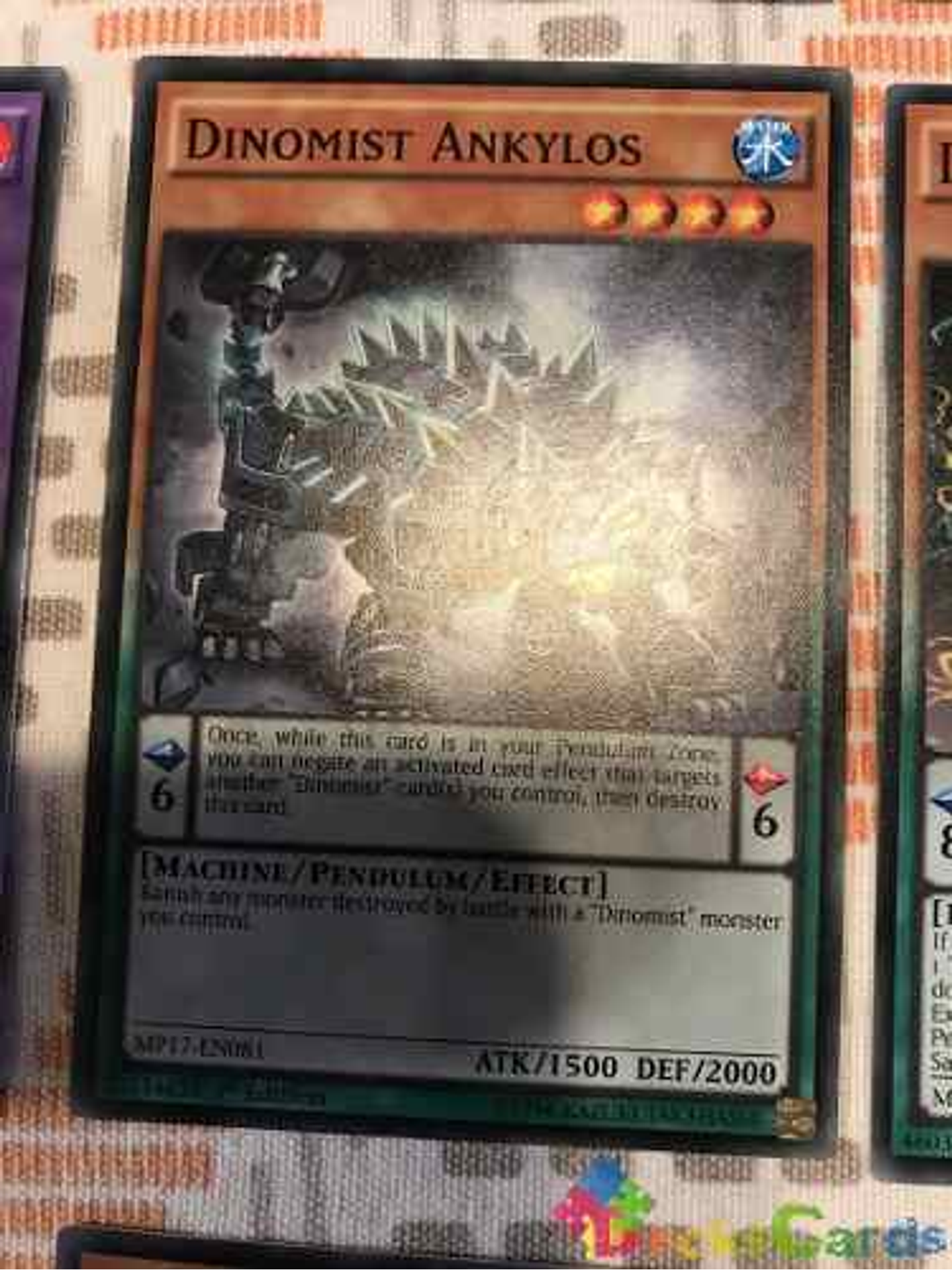 Dinomist Ankylos - mp17-en081 - Common 1st Edition 1