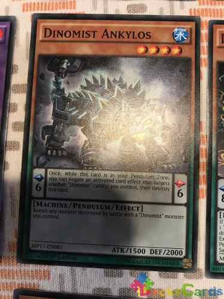Dinomist Ankylos - mp17-en081 - Common 1st Edition 1