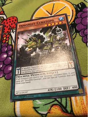Dinomist Ceratops - mp16-en197 - Common 1st Edition