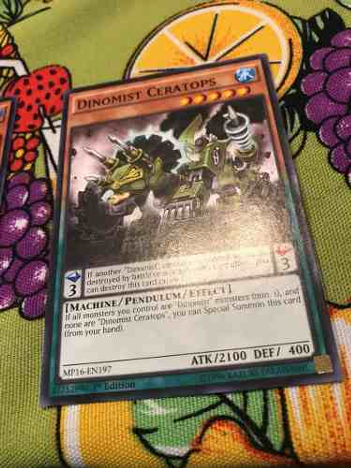 Dinomist Ceratops - mp16-en197 - Common 1st Edition 1