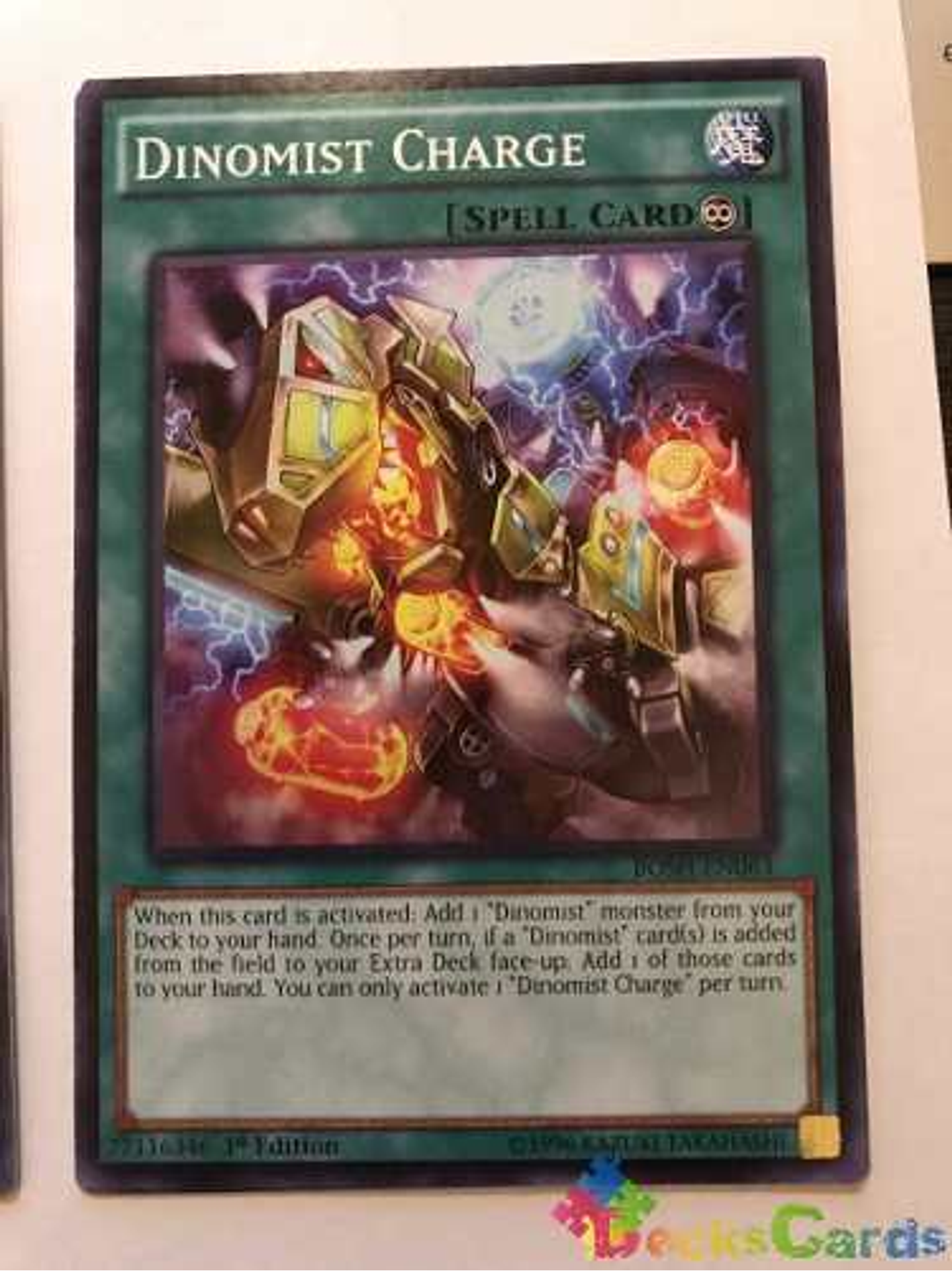 Dinomist Charge - bosh-en063 - Common 1st Edition 1