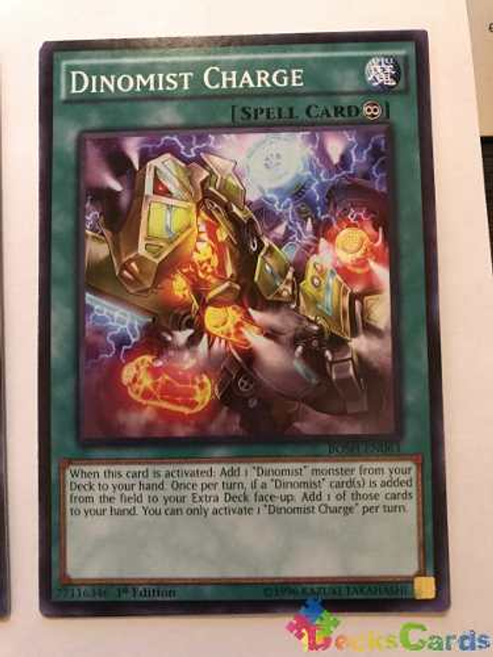 Dinomist Charge - bosh-en063 - Common 1st Edition 1