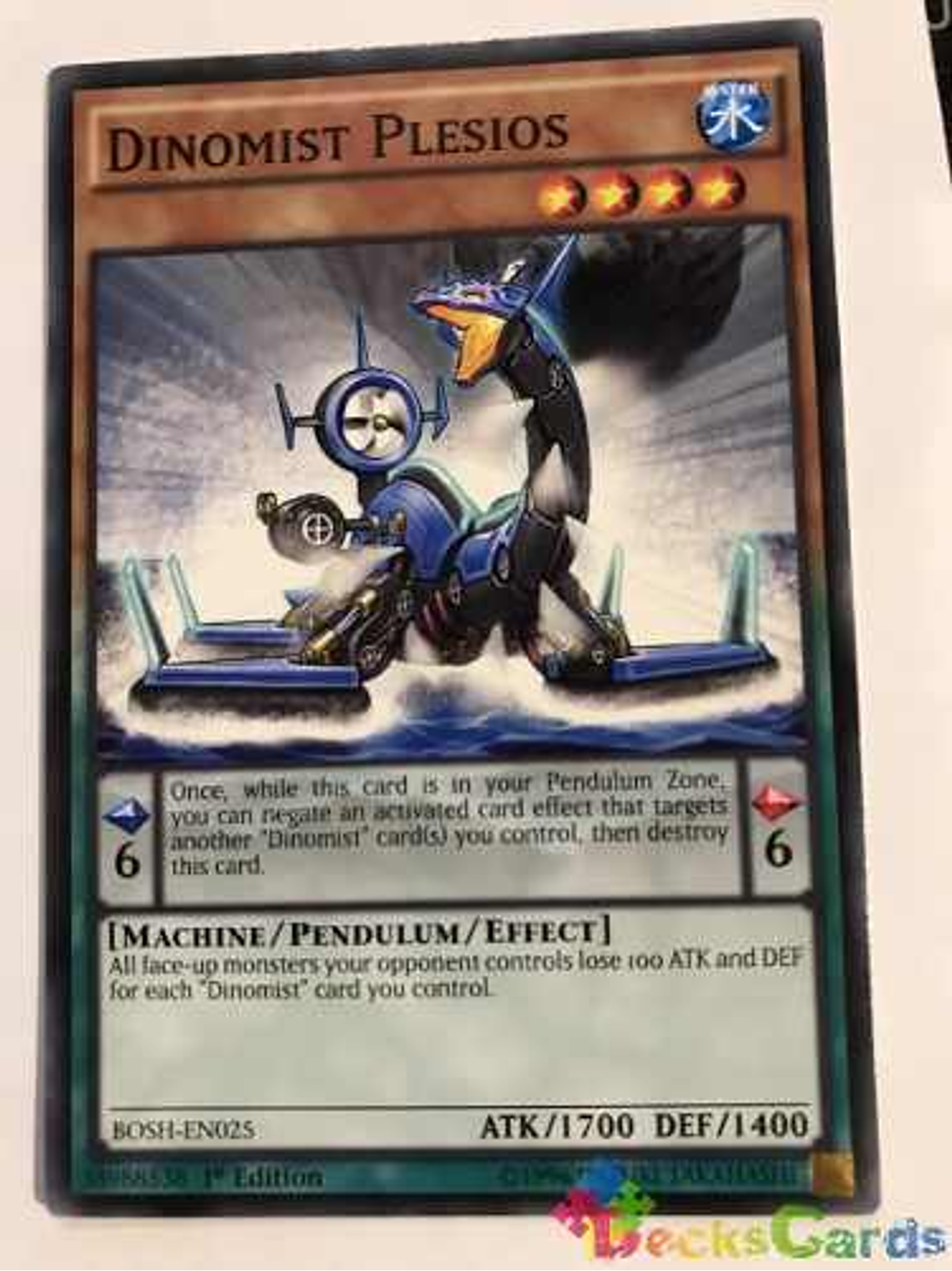 Dinomist Plesios - bosh-en025 - Common 1st Edition 1