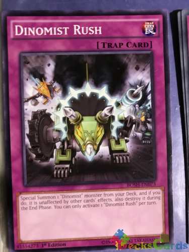 Dinomist Rush - bosh-en073 - Common 1st Edition