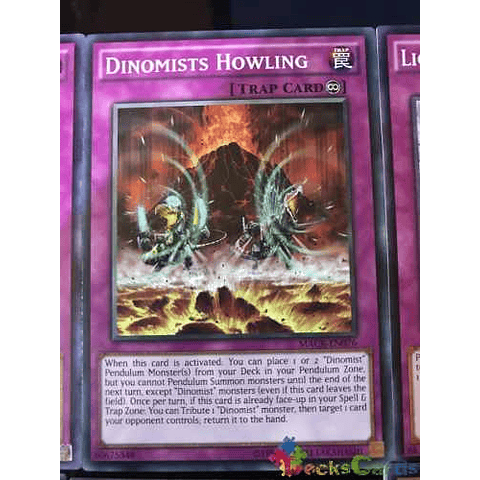 Dinomists Howling - macr-en076 - Common Unlimited