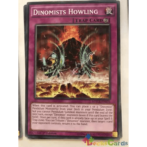 Dinomists Howling - macr-en076 - Common 1st Edition