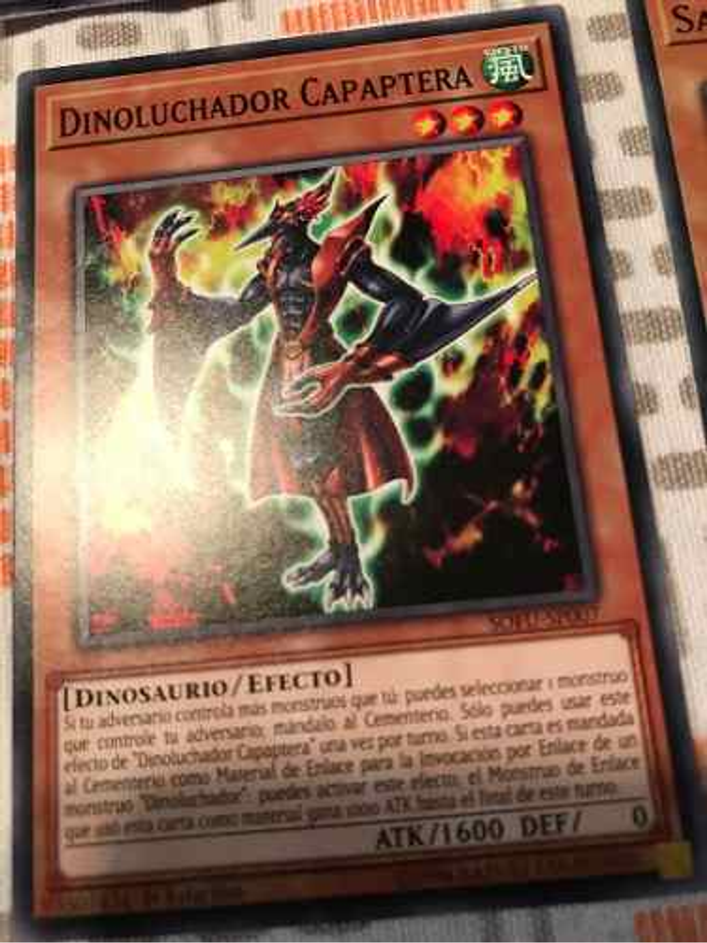 Dinowrestler Capaptera - sofu-en007 - Common 1st Edition 1