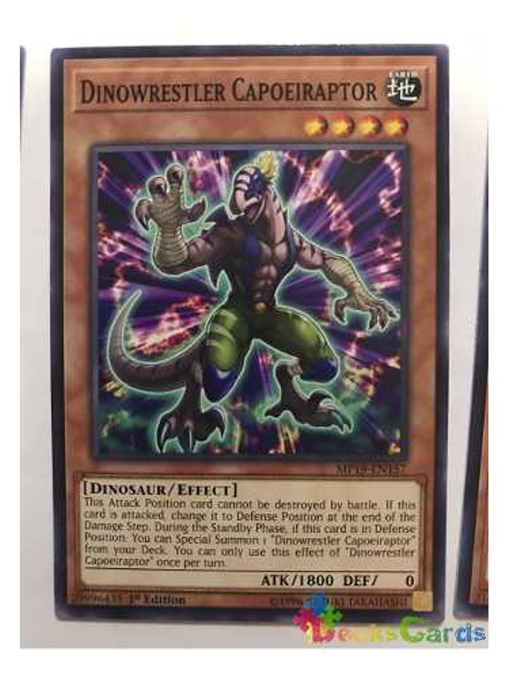 Dinowrestler Capoeiraptor - mp19-en157 - Common 1st Edition 1