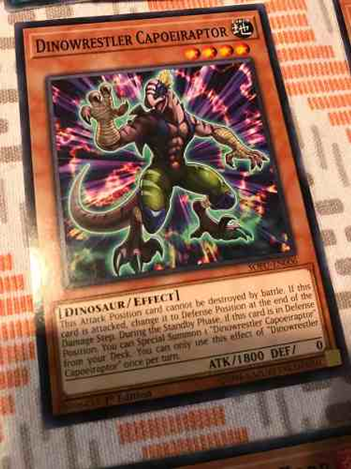 Dinowrestler Capoeiraptor - sofu-en006 - Common 1st Edition 1