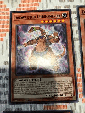 Dinowrestler Eskrimamenchi - dane-en006 - Common 1st Edition